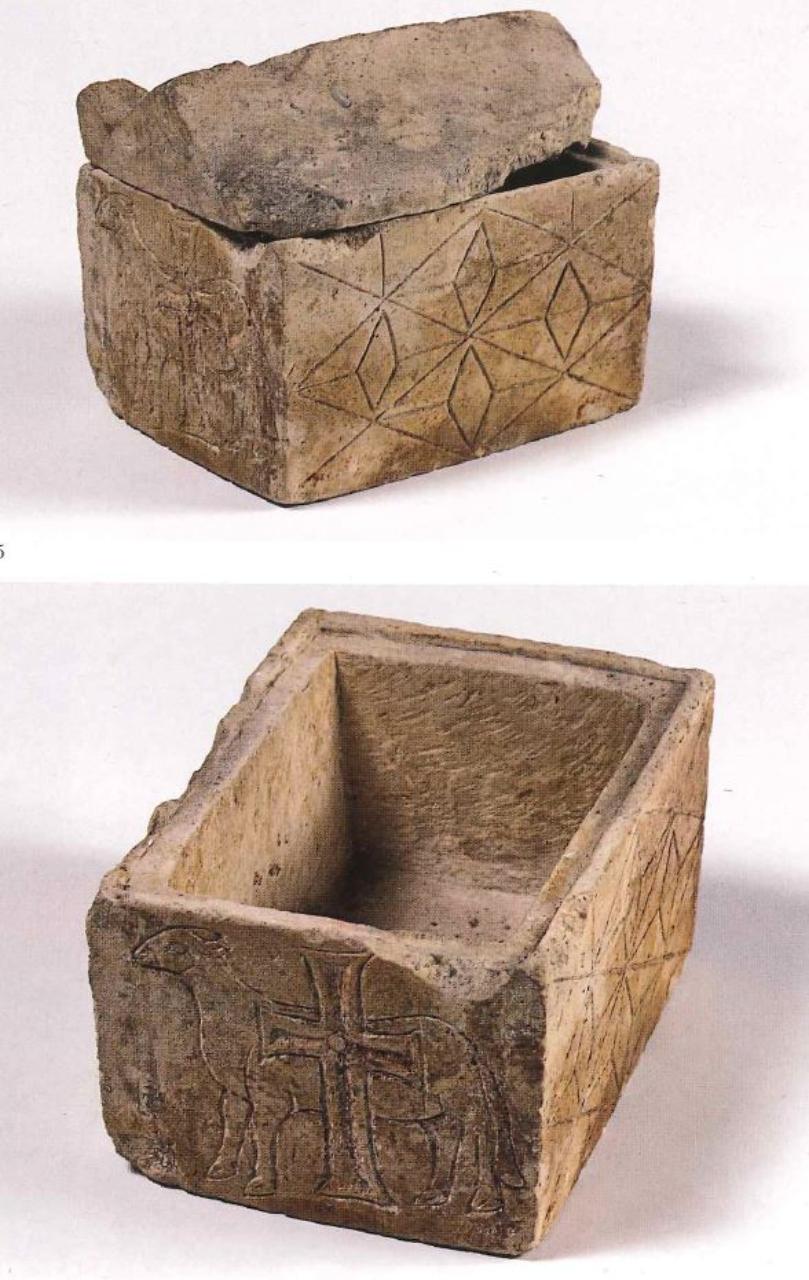 Capsella lapidea (capsella per reliquie d'altare) - n.d. (secc. VI/ VII)
