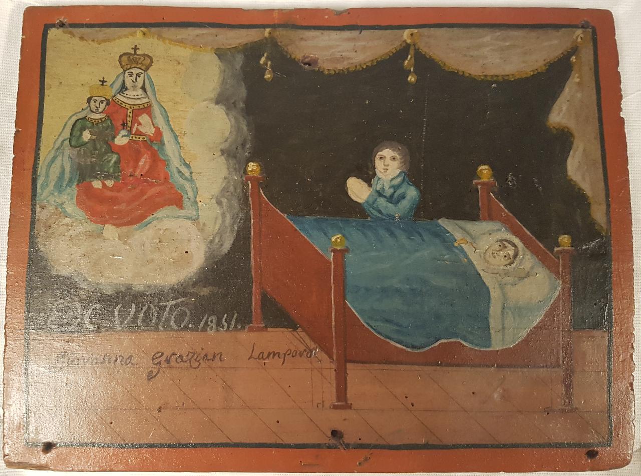 Ex voto, ex voto (dipinto) - n.d. (sec. XIX)
