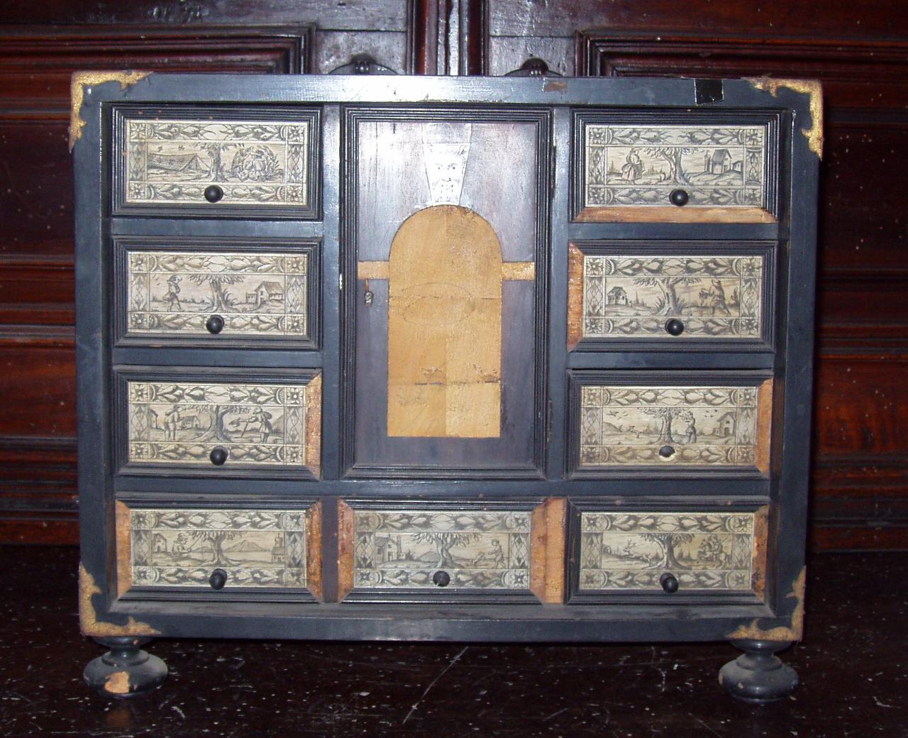 Stipo con intarsi in avorio (stipo) - n.d. (n.d.)