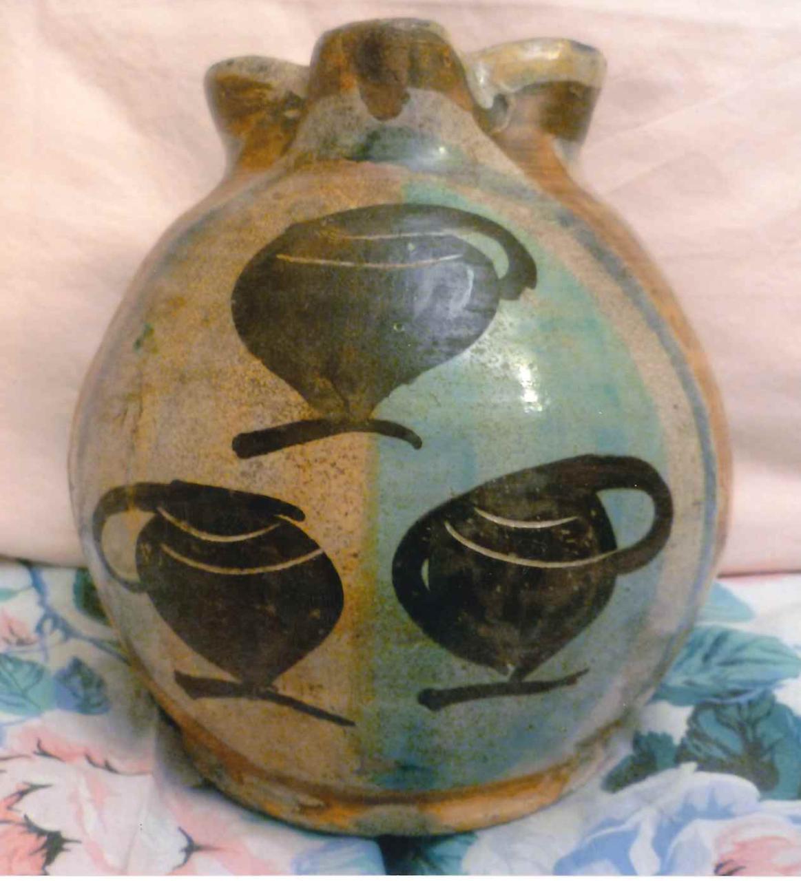 Boccale sferoide con stemma dei Pignatelli (boccale) - manifattura di Montelupo (sec. XVI)