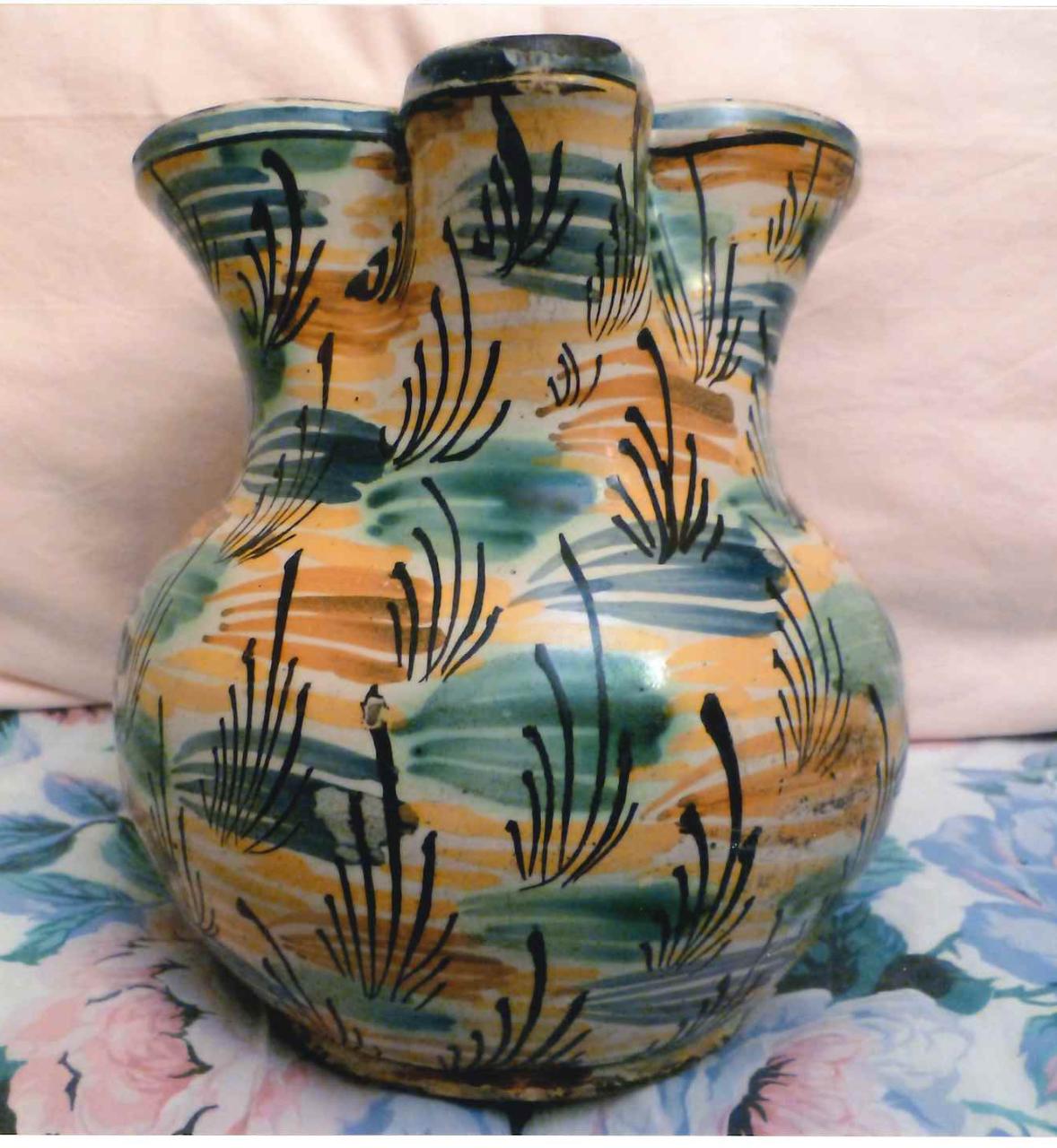 Boccale sferoidale (boccale) - manifattura di Montelupo (sec. XVII)