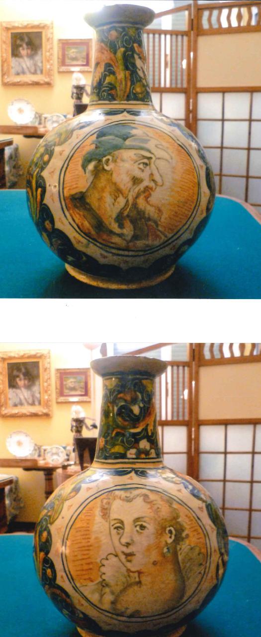 Grande vaso con collo (vaso) di Bottega del maestro Domenico (sec. XVI)