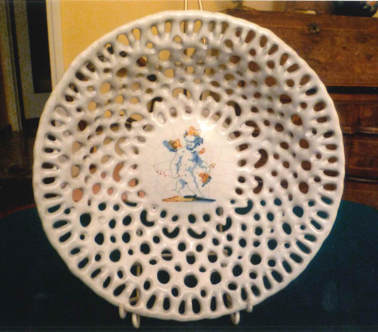 Crespina traforata in stile compendiario (crespina) di Bottega di Leonardo Bettisi detto “Don Pino” (sec. XVI)