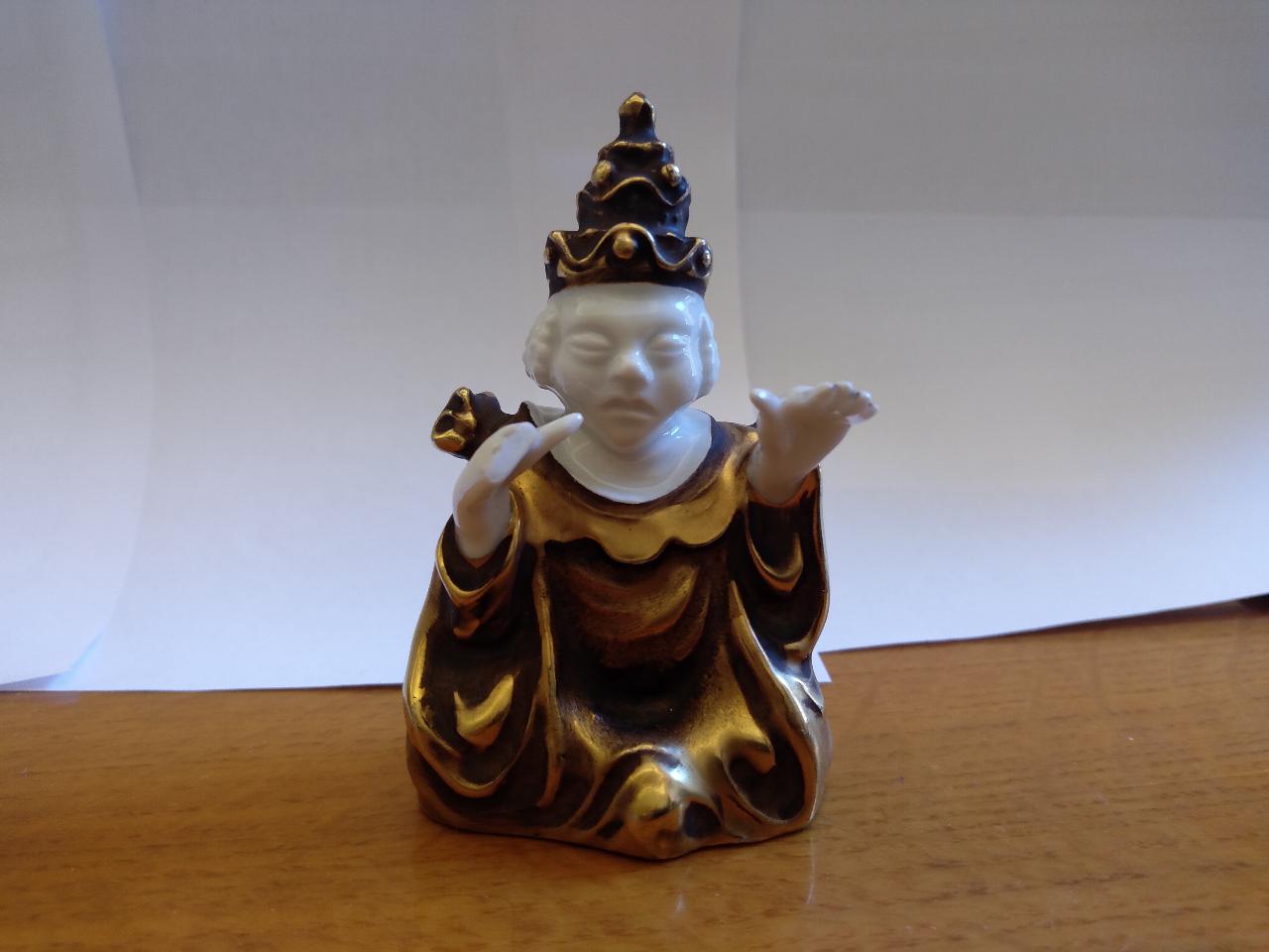 Piccola scultura di personaggio orientale (statuetta) di Manifattura Rosenthal (n.d.)