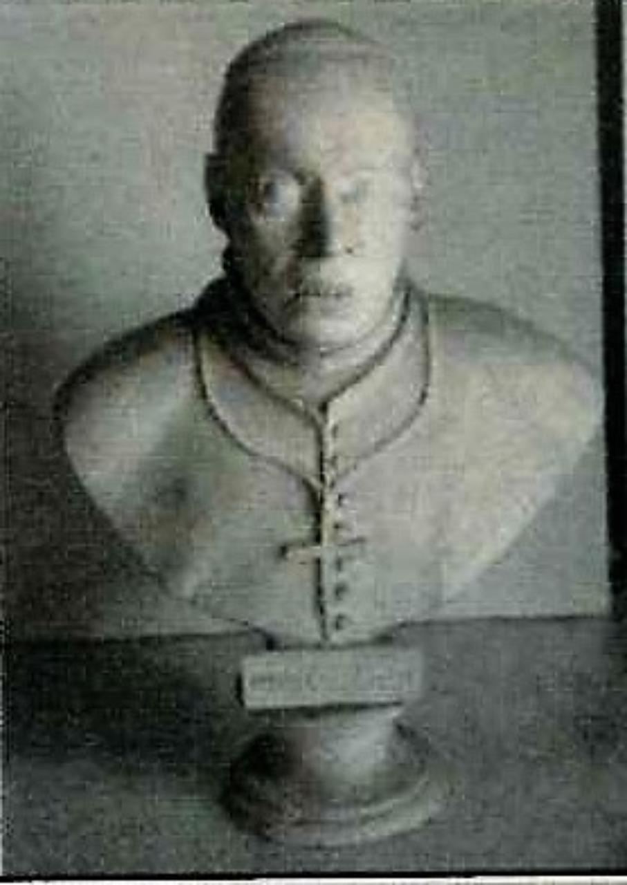 Busto di ecclesiastico, ritratto di ecclesiastico (busto) (sec. XVIII)