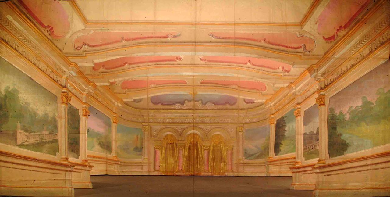 Salone (scena) di Bertini & Pressi; Bertini & Pressi (ideatore; realizzatore) - ambito dell'autore||ambito dell'autore (primo quarto sec. XX)