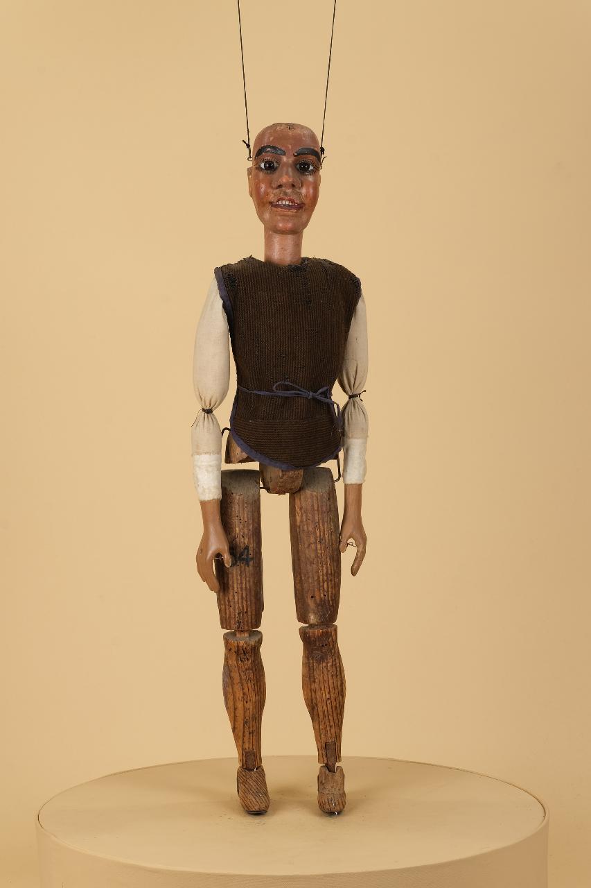 Meneghino (marionetta) di Anonimo - ambito Italia settentrionale (ultimo quarto sec. XIX)