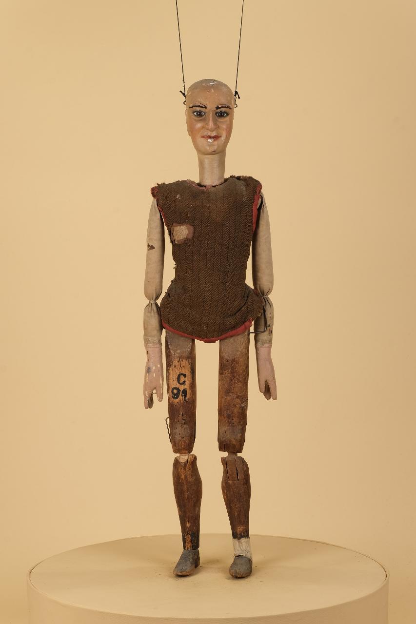 Generico, Comparsa (Marionetta) di Anonimo - ambito Italia settentrionale (ultimo quarto sec. XIX)