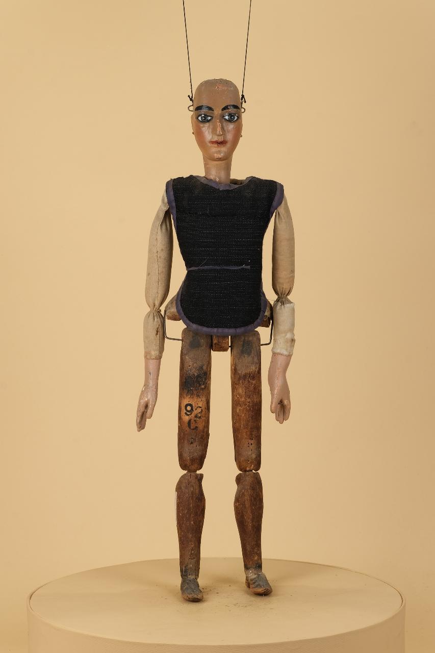 Generico, Comparsa (Marionetta) di Anonimo - ambito Italia settentrionale (ultimo quarto sec. XIX)