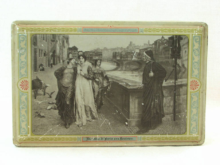 scatola per amaretti di Davide Lazzaroni (laboratorio) (primo quarto sec. XX)