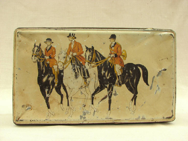 scatola per biscotti di Davide Lazzaroni (laboratorio) (primo quarto sec. XX)