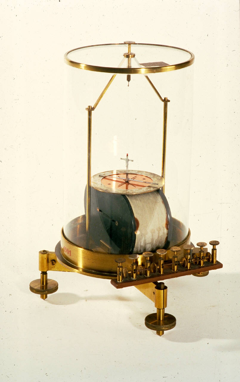 Galvanometro astatico di Ruhmkorff Heinrich Daniel (terzo quarto sec. XIX)