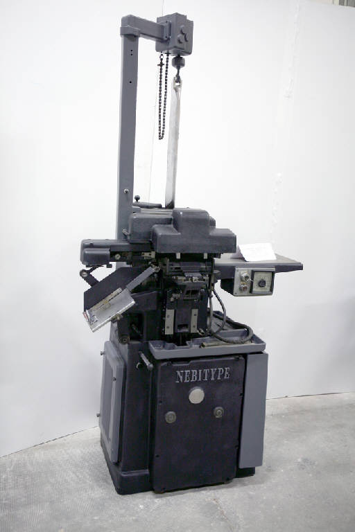macchina fonditrice per composizione meccanica di Società Nebiolo - Torino
