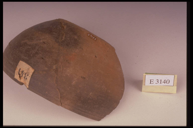 ciotola emisferica - cultura di Golasecca (secc. V/ IV a.C.)