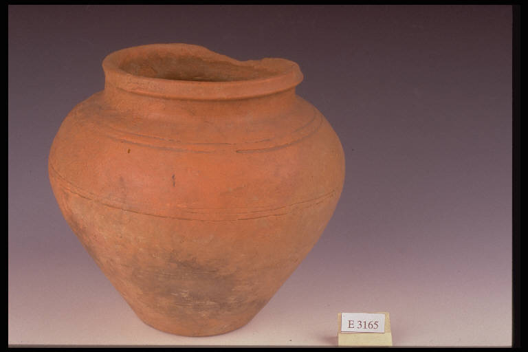 olla ovoide - cultura di Golasecca (sec. V a.C.)