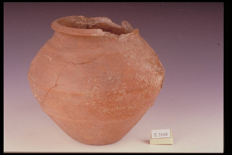 olla a pareti costolate - cultura di Golasecca (sec. V a.C.)