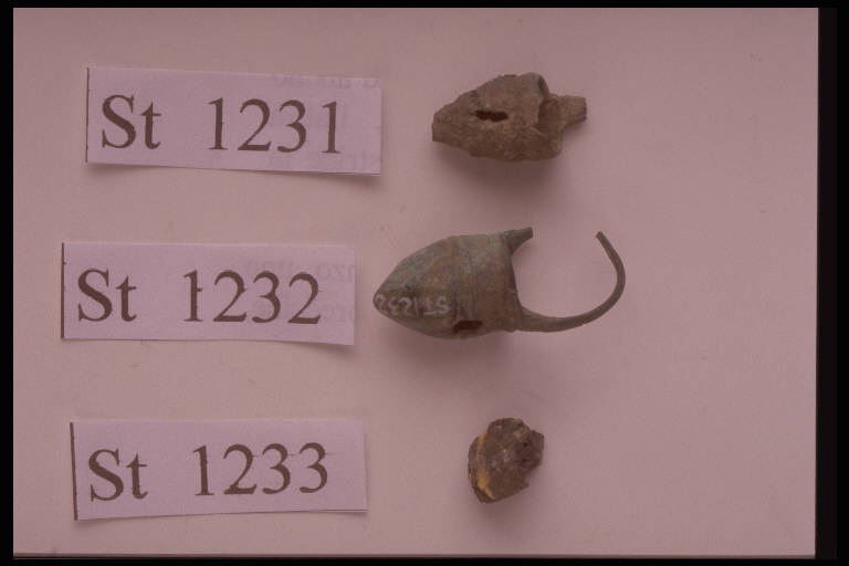 pendaglio a secchiello - cultura di Golasecca (sec. V a.C.)