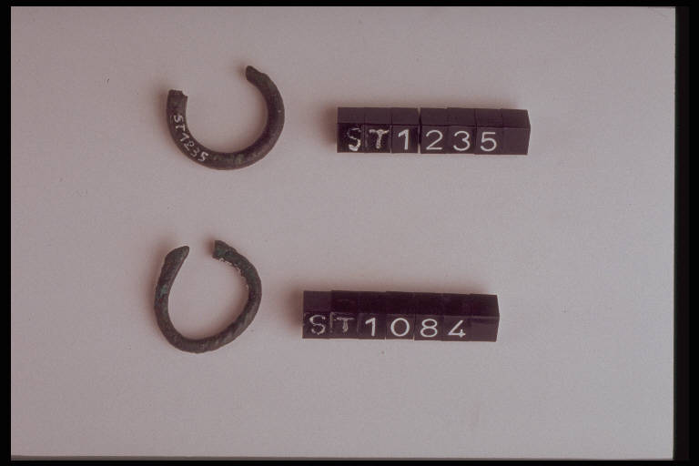 anello - cultura di Golasecca (sec. IX a.C.)