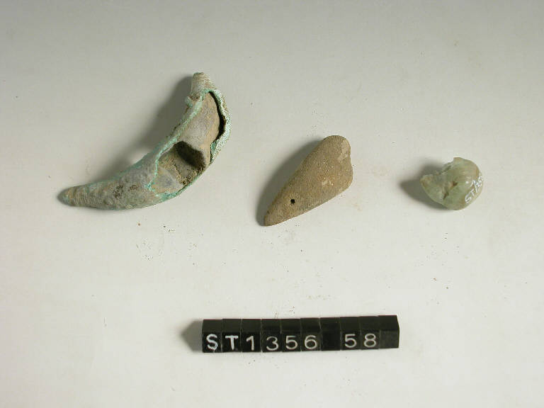 fibula a sanguisuga - cultura di Golasecca (fine/inizio secc. VI/ V a.C.)