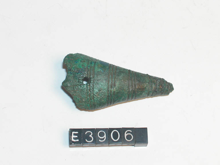 fibula a sanguisuga - cultura di Golasecca (fine/inizio secc. VI/ V a.C.)