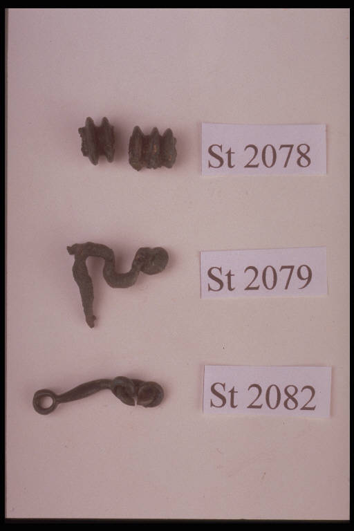 collana (elementi di) - cultura di Golasecca (fine/inizio secc. VI/ V a.C.)