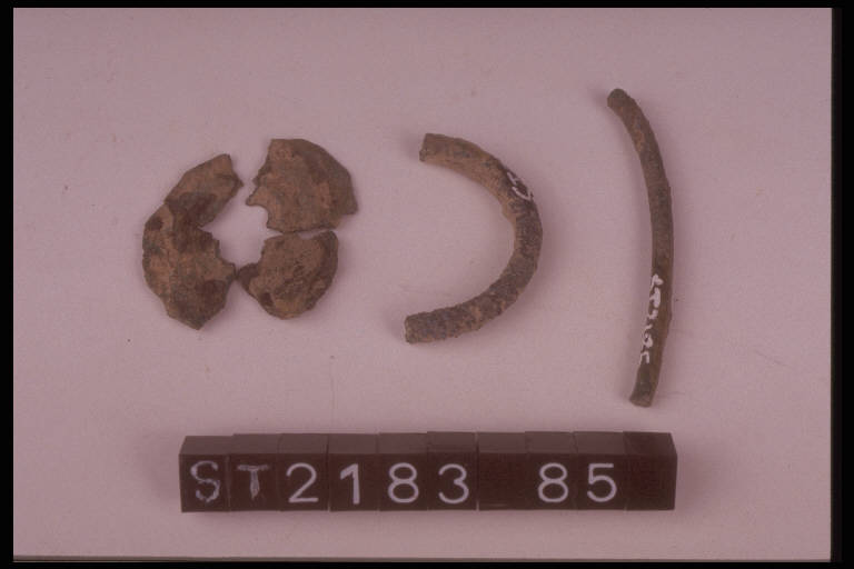 disco - cultura di Golasecca (fine/inizio secc. VI/ V a.C.)