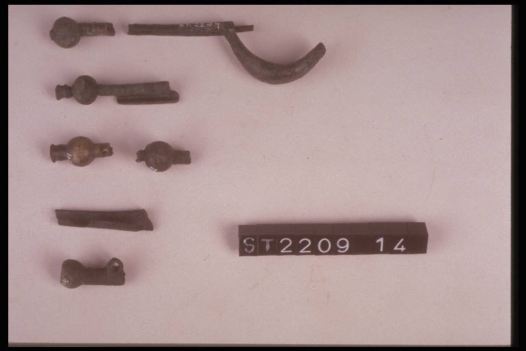 collana (elemento di) - cultura di Golasecca (fine/inizio secc. VI/ V a.C.)