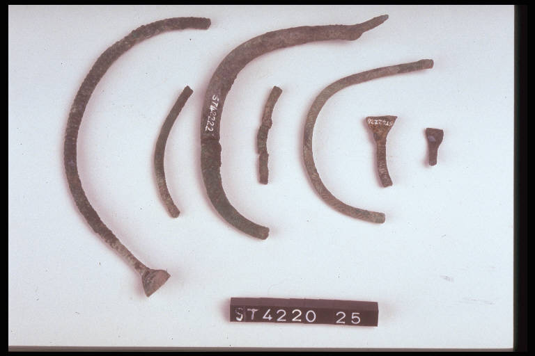 fibula ad arco semplice - cultura di Golasecca (sec. IX a.C.)