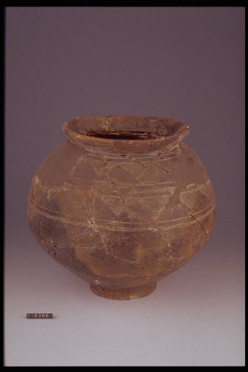 urna biconica - cultura di Golasecca (sec. VII a.C.)