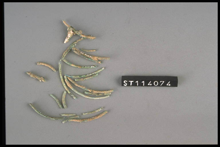 orecchini - cultura di Golasecca (sec. VII a.C.)