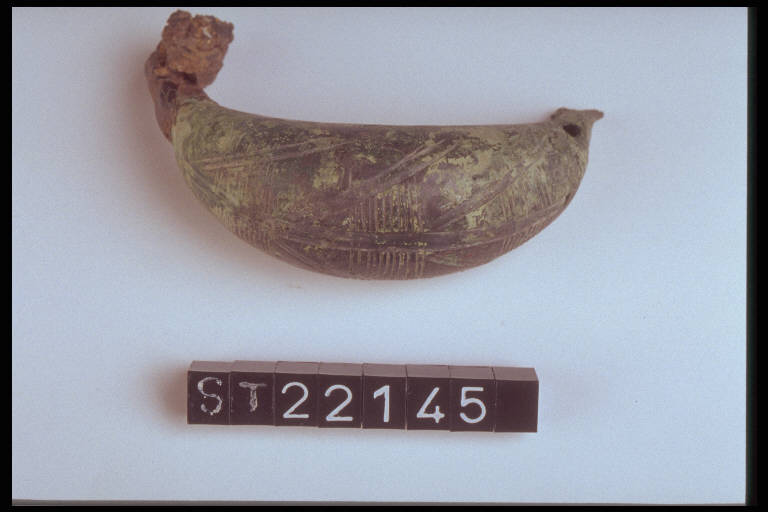 fibula a navicella - cultura di Golasecca (secc. VI/ V a.C.)