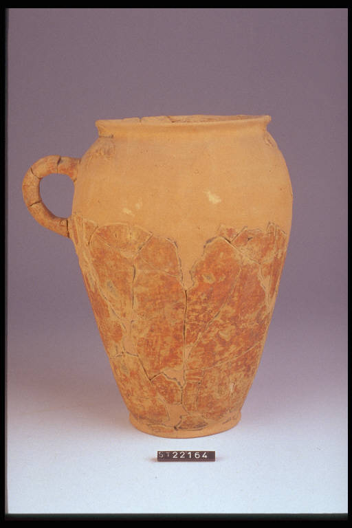 boccale ovoide - cultura di Golasecca (fine/inizio secc. VI/ V a.C.)