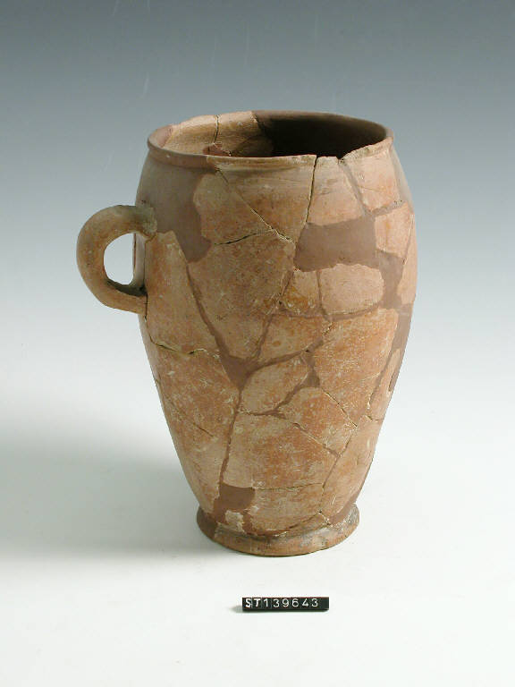 boccale situliforme - cultura di Golasecca (fine/inizio secc. VI/ V a.C.)