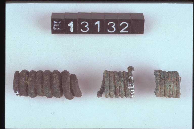 collana (elementi di) - cultura di Golasecca (secc. X/ IV a.C.)