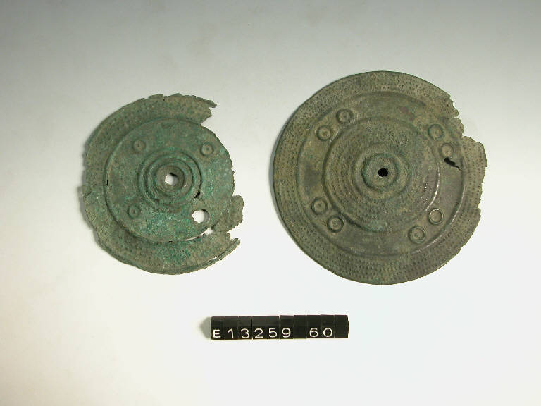 disco - cultura di Golasecca (secc. VI/ V a.C.)