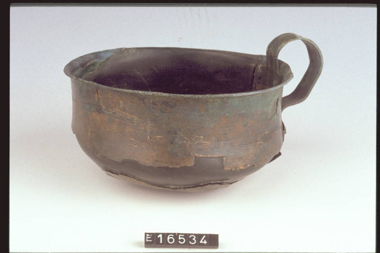 capeduncola - cultura di Golasecca (sec. V a.C.)