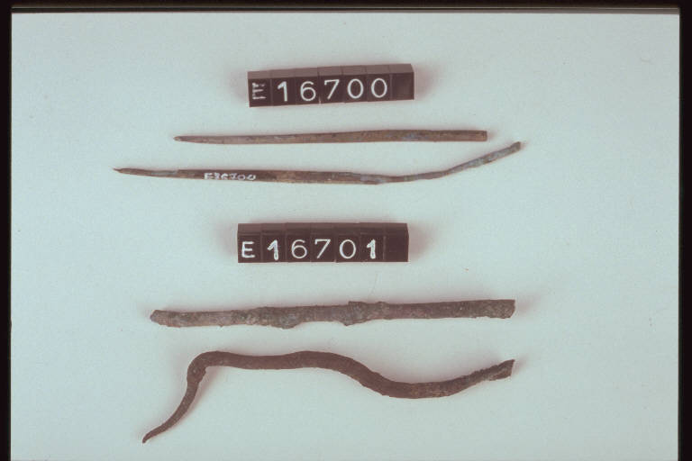 verghette - cultura di Golasecca (secc. VIII/ V a.C.)