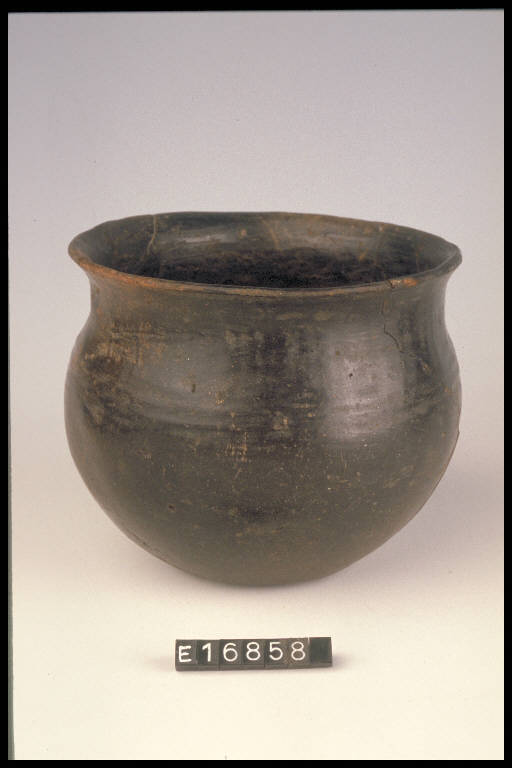 bicchiere globulare - cultura di Golasecca (sec. VII a.C.)