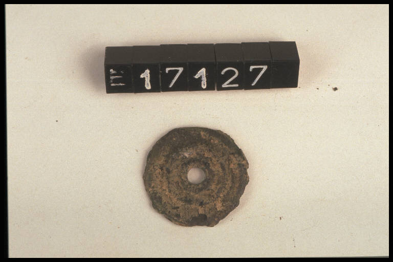 disco - cultura di Golasecca (fine/inizio secc. VI/ V a.C.)