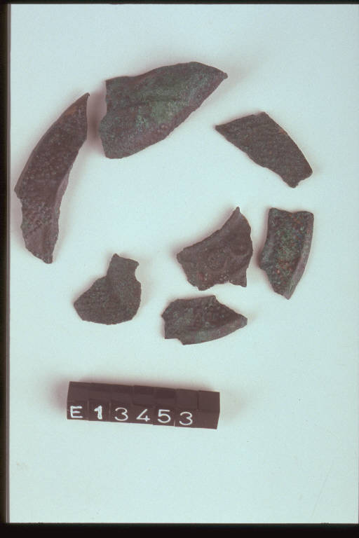 disco - cultura di Golasecca (fine/inizio secc. VI/ V a.C.)