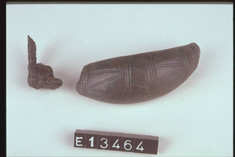 fibula (frammenti di) - cultura di Golasecca (fine/inizio secc. VI/ V a.C.)