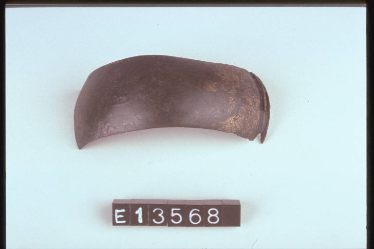 armilla a nastro - cultura di Golasecca (fine/inizio secc. VI/ V a.C.)