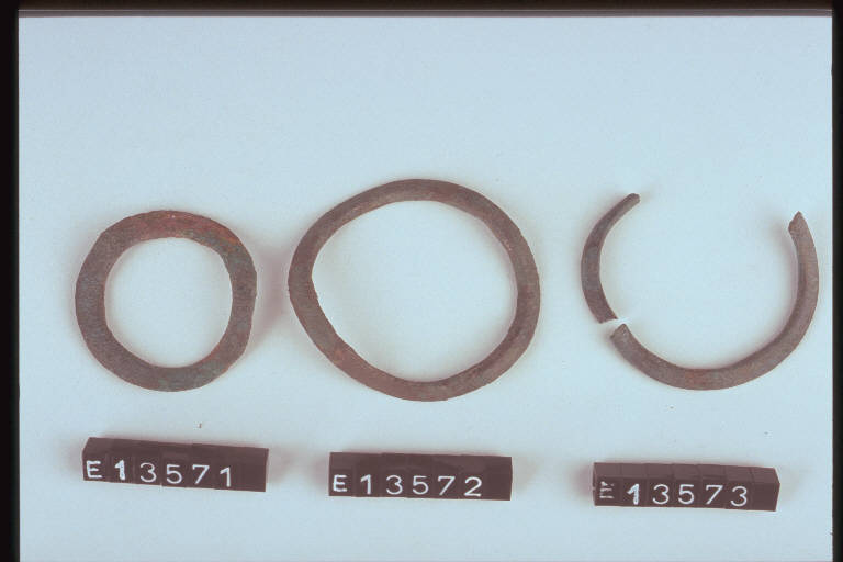 anello - cultura di Golasecca (fine/inizio secc. VI/ V a.C.)