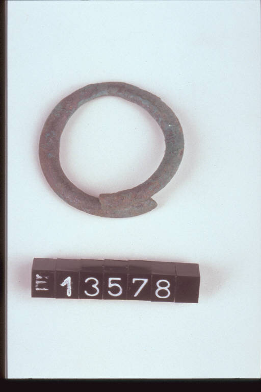 anello - cultura di Golasecca (fine/inizio secc. VI/ V a.C.)