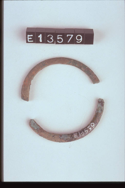 anello - cultura di Golasecca (fine/inizio secc. VI/ V a.C.)