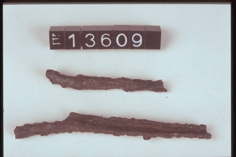 fibula ad arco serpeggiante - cultura di Golasecca (fine/inizio secc. VI/ V a.C.)