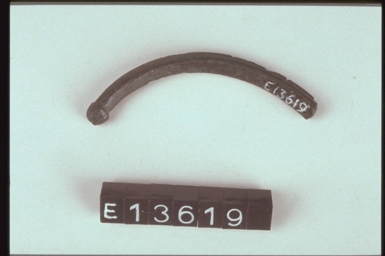 armilla - cultura di Golasecca (fine/inizio secc. VI/ V a.C.)