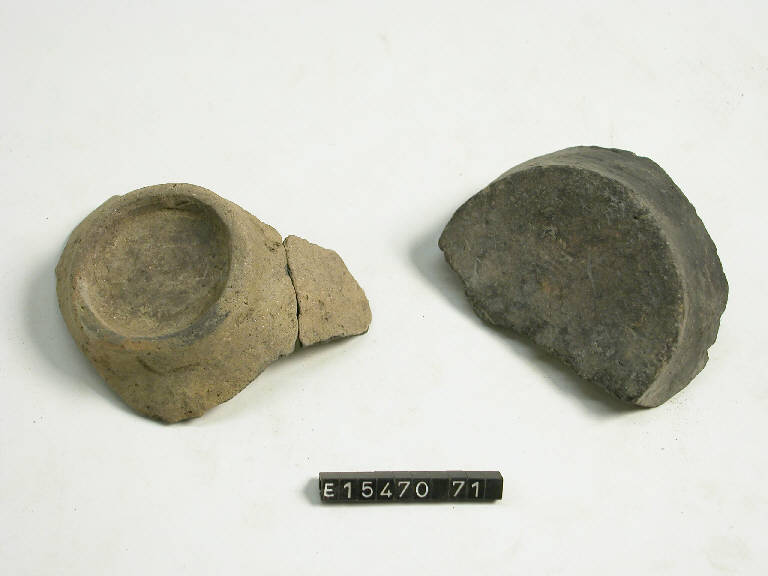 olletta (frammento di) - cultura di Golasecca (secc. V/ IV a.C.)