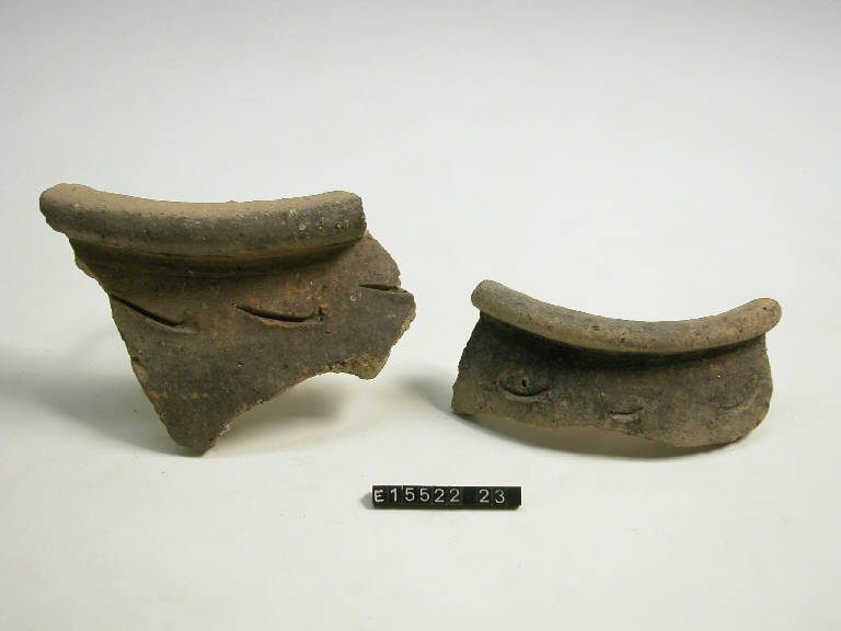 olla (frammento di) - cultura di Golasecca (secc. V/ IV a.C.)