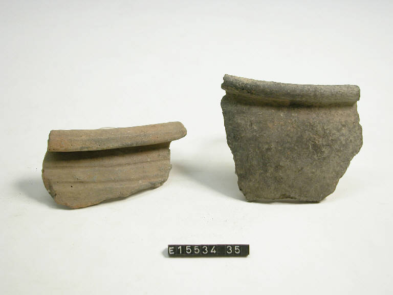 olla (frammento di) - cultura di Golasecca (secc. V/ IV a.C.)